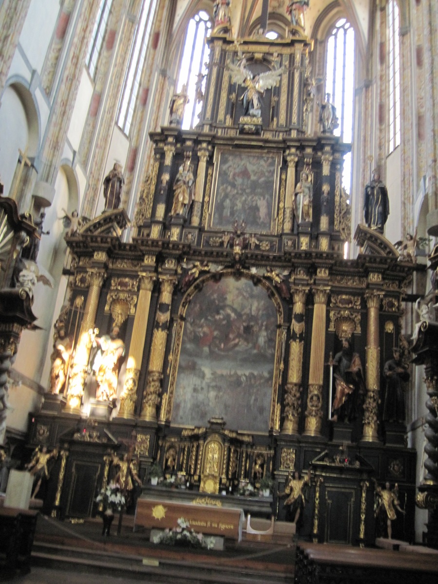 20-Praga-Chiesa di Santa Maria della Neve-altare maggiore
